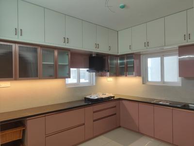 Kitchen Image of 1850 Sq.ft 3 BHK Apartment / Flat for rent in Spectra, Financial District Hyderabad for Rs. 68000