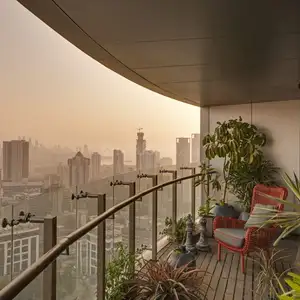 Balcony Image of 3887 Sq.ft 4 BHK Apartment / Flat for sale in The Trilight, Kokapet Hyderabad for Rs. 40825001
