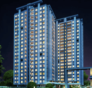 Image of 1054 Sq.ft 2 BHK Apartment / Flat for sale in Top Towers A, Wakad, Pune for Rs. 5900000