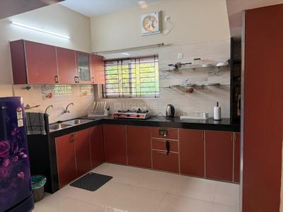 Kitchen Image of 1200 Sq.ft 2 BHK Independent House for rent in Derebail Mangalore for Rs. 32000