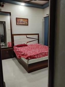 Bedroom Image of 650 Sq.ft 1 BHK Apartment / Flat for rent in Dynamic Crest Phase I Rimo Everest, Khidkali Thane for Rs. 22000