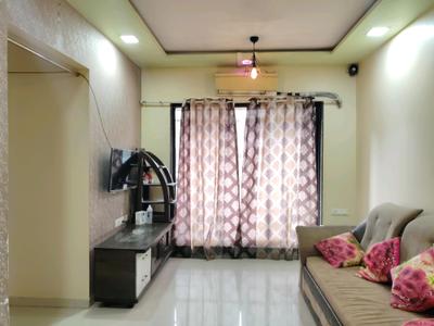 Living Room Image of 650 Sq.ft 1 BHK Apartment / Flat for rent in Veena Dynasty Ph II, Nalasopara East Nala Sopara for Rs. 16500