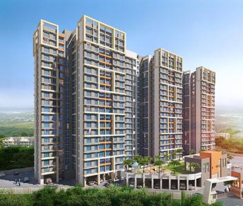 Image of 687 Sq.ft 1 BHK Apartment / Flat for sale in Happy Home Sarvoday Greens Phase 2 Tower No 2, Bhiwandi, Thane for Rs. 3900000