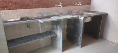 Kitchen Image of 700 Sq.ft 2 BHK Builder Floor for rent in Baguiati Kolkata for Rs. 9000