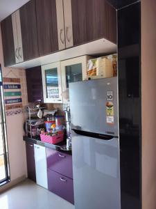 Kitchen Image of 680 Sq.ft 1 BHK Apartment / Flat for sale in Sanghvi Shankheshwar Nagar, Dombivli East Thane for Rs. 4400000