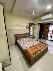 Bedroom Image of 800 Sq.ft 1.5 BHK Apartment / Flat for rent in Omkar Raga, Chembur Mumbai for Rs. 60000
