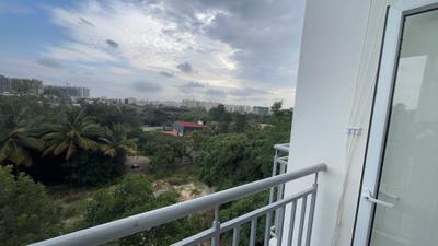 Balcony Image of 654 Sq.ft 1 BHK Apartment / Flat for rent in Whitefield Bengaluru for Rs. 23500