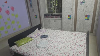 Bedroom Image of 1550 Sq.ft 3 BHK Apartment / Flat for rent in National Game Village, Ejipura Bengaluru for Rs. 65000