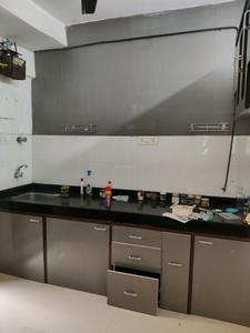 Kitchen Image of 415 Sq.ft 1 BHK Apartment / Flat for rent in Ecohomes Eco Winds, Bhandup West Mumbai for Rs. 33000