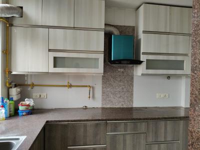 Kitchen Image of 1665 Sq.ft 3 BHK Apartment / Flat for rent in Zion Brothers Apartment, Sector 55 Gurgaon for Rs. 50000