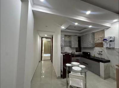 Kitchen Image of 550 Sq.ft 1 BHK Independent House for rent in Chhattarpur New Delhi for Rs. 21600