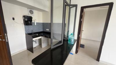 Kitchen Image of 450 Sq.ft 1 BHK Apartment / Flat for rent in Lodha Quality Home, Thane West Thane for Rs. 22999