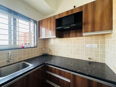 Kitchen Image of 712 Sq.ft 1 BHK Builder Floor for rent in HSR Layout Bengaluru for Rs. 35000