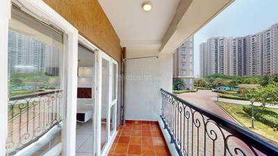 Balcony Image of 1234 Sq.ft 2 BHK Apartment / Flat for sale in Prestige Song of the South, Begur Bengaluru for Rs. 18200000