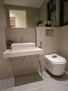 Common Bathroom Image of 1150 Sq.ft 2 BHK Apartment / Flat for sale in Raheja Jade City, Nerul Navi Mumbai for Rs. 17500000