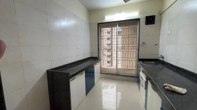 Kitchen Image of 1550 Sq.ft 3 BHK Apartment / Flat for rent in Neelkanth Majestic, Kalamboli Navi Mumbai for Rs. 41000