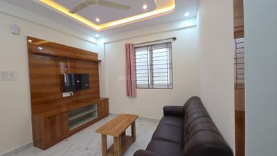 Living Room Image of 645 Sq.ft 1 BHK Apartment / Flat for rent in BTM Layout Bengaluru for Rs. 24996