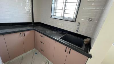Kitchen Image of 500 Sq.ft 1 BHK Builder Floor for rent in Singasandra Bengaluru for Rs. 21000