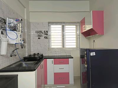 Kitchen Image of 400 Sq.ft 1 BHK Builder Floor for rent in Whitefield Bengaluru for Rs. 19000