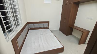 Bedroom Image of 550 Sq.ft 1 BHK Builder Floor for rent in Kudlu Gate Bengaluru for Rs. 26000