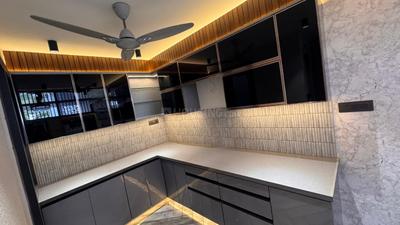 Kitchen Image of 2000 Sq.ft 3 BHK Independent House for sale in Parul Palm Green, Pipliya Kumar Indore for Rs. 18500000