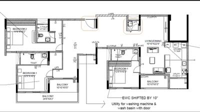 Image of 2450 Sq.ft 3 BHK Apartment / Flat for sale in Century Horizon, Jakkur, Bengaluru for Rs. 34500000