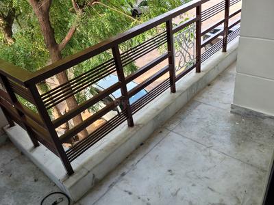 Balcony Image of 1450 Sq.ft 3 BHK Builder Floor for rent in Vasant Kunj New Delhi for Rs. 50000