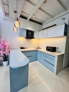 Kitchen Image of 1300 Sq.ft 1 BHK Duplex for rent in M3M Skywalk, Sector 74 Gurgaon for Rs. 100000