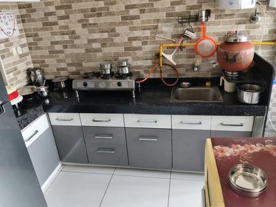 Kitchen Image of 610 Sq.ft 2 BHK Apartment / Flat for sale in Rajyash Reyansh, Vishala Ahmedabad for Rs. 4900000