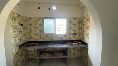 Kitchen Image of 1125 Sq.ft 3 BHK Apartment / Flat for sale in Purba Putiary Kolkata for Rs. 3800000