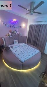 Bedroom Image of 1400 Sq.ft 3 BHK Apartment / Flat for sale in Central Park Aqua Front Towers, Sector 33 Sohna for Rs. 26000000