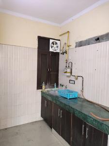 Kitchen Image of 450 Sq.ft 1 BHK Builder Floor for rent in Sector 19 Dwarka New Delhi for Rs. 16000