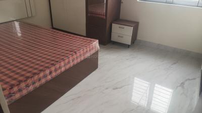 Bedroom Image of 700 Sq.ft 1 BHK Apartment / Flat for rent in Murugeshpalya Bengaluru for Rs. 29000