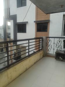 Balcony Image of 150 Sq.ft 1 RK Independent House for rent in Ghatlodiya Ahmedabad for Rs. 10000