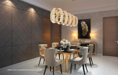 Hall Image of 1673 Sq.ft 3 BHK Apartment / Flat for sale in Purva Atmosphere, R.K. Hegde Nagar Bengaluru for Rs. 28500000