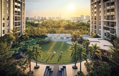 Image of 1124 Sq.ft 2 BHK Apartment / Flat for sale in Intofinity Kohinoor Anantara, Pimpri, Pune for Rs. 8600000
