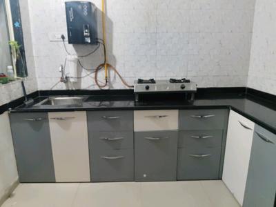 Kitchen Image of 1585 Sq.ft 3 BHK Apartment / Flat for sale in  Anurag Residency, Memnagar Ahmedabad for Rs. 8500000