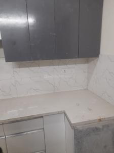 Kitchen Image of 1100 Sq.ft 2 BHK Builder Floor for rent in Preet Vihar New Delhi for Rs. 25000
