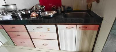 Kitchen Image of 650 Sq.ft 1 BHK Apartment / Flat for sale in Ramdev Enclave, Mira Road East Mira Bhayandar for Rs. 7500000