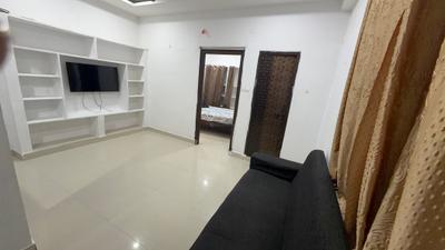 Living Room Image of 950 Sq.ft 1 BHK Apartment / Flat for rent in Hafeezpet Hyderabad for Rs. 23000