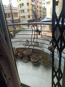 Balcony Image of 750 Sq.ft 2 BHK Apartment / Flat for sale in Rajarhat Kolkata for Rs. 2300000