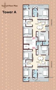Image of 1299 Sq.ft 3 BHK Apartment / Flat for sale in Dridha Alpha, Sector 73, Noida for Rs. 6500000