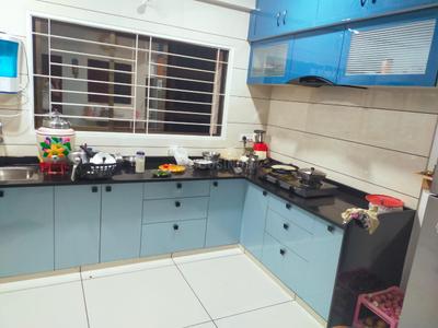 Kitchen Image of 1030 Sq.ft 3 BHK Apartment / Flat for sale in Amar Madhuvan Palace, Harni Vadodara for Rs. 7200000