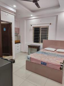 Bedroom Image of 155 Sq.ft 1 RK Builder Floor for rent in Koramangala Bengaluru for Rs. 19000