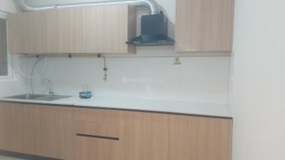 Kitchen Image of 1300 Sq.ft 2.5 BHK Apartment / Flat for rent in Bhartiya Nikoo Homes 4, Tirumanahalli Bengaluru for Rs. 45000