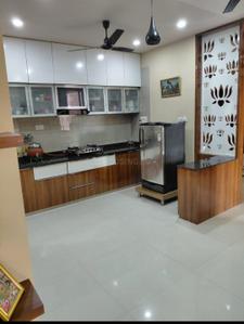 Kitchen Image of 1400 Sq.ft 3 BHK Apartment / Flat for sale in H R Aavali Signature, Bhat Ahmedabad for Rs. 12500000