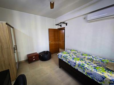 Bedroom Image of 1400 Sq.ft 3 BHK Apartment / Flat for rent in Sunland Residency, Rajarhat Kolkata for Rs. 42000