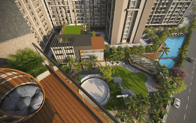 Image of 1040 Sq.ft 2 BHK Apartment / Flat for sale in Intofinity Kohinoor Anantara, Pimpri, Pune for Rs. 8400000