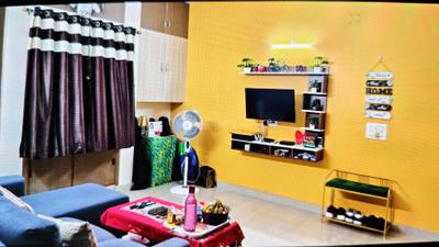 Living Room Image of 500 Sq.ft 1 BHK Apartment / Flat for sale in Shrachi Greenwood Park Extension, New Town Kolkata for Rs. 5000000