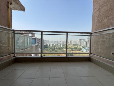 Balcony Image of 1900 Sq.ft 3 BHK Apartment / Flat for sale in Emaar Palm Gardens, Sector 83 Gurgaon for Rs. 23550000